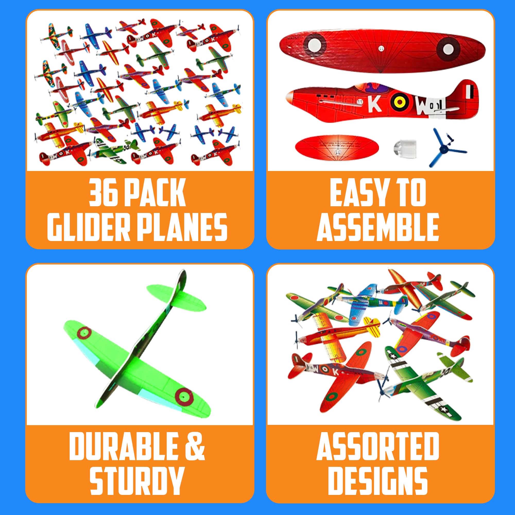Bedwina bomber plane designs spark imaginative play and simple assembly.