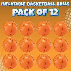 Bedwina high-quality PVC inflatable basketballs stay inflated for hours of play.