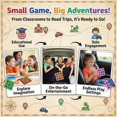 Bedwina goody bag stuffer tic tac toe set for holidays.