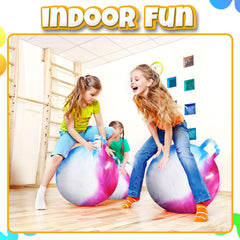 Bedwina 20-inch hopper ball offers a high-energy activity for kids.