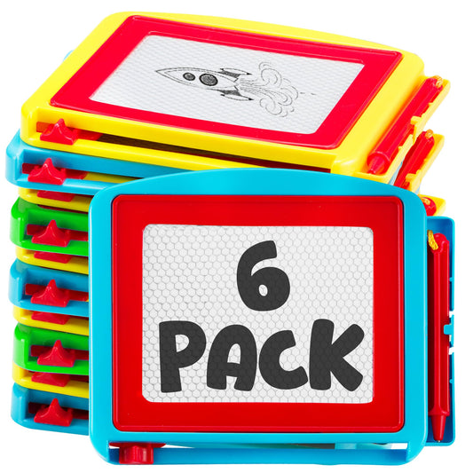 Bedwina magnetic drawing board front view, mess-free doodling for kids