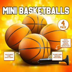Bedwina mini basketball pump included for quick inflation