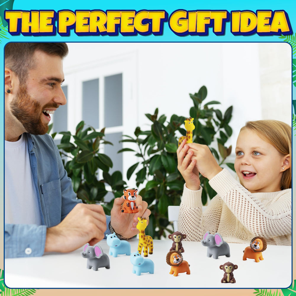 Bedwina Mini Zoo Animals ideal for table centerpieces and safari themed celebrations