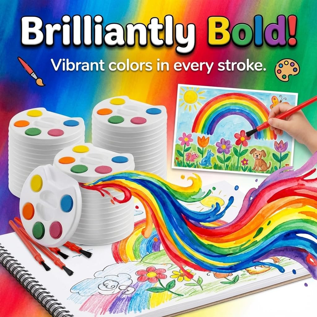 Bedwina palette colors orange yellow green red blue enable vibrant mixes.