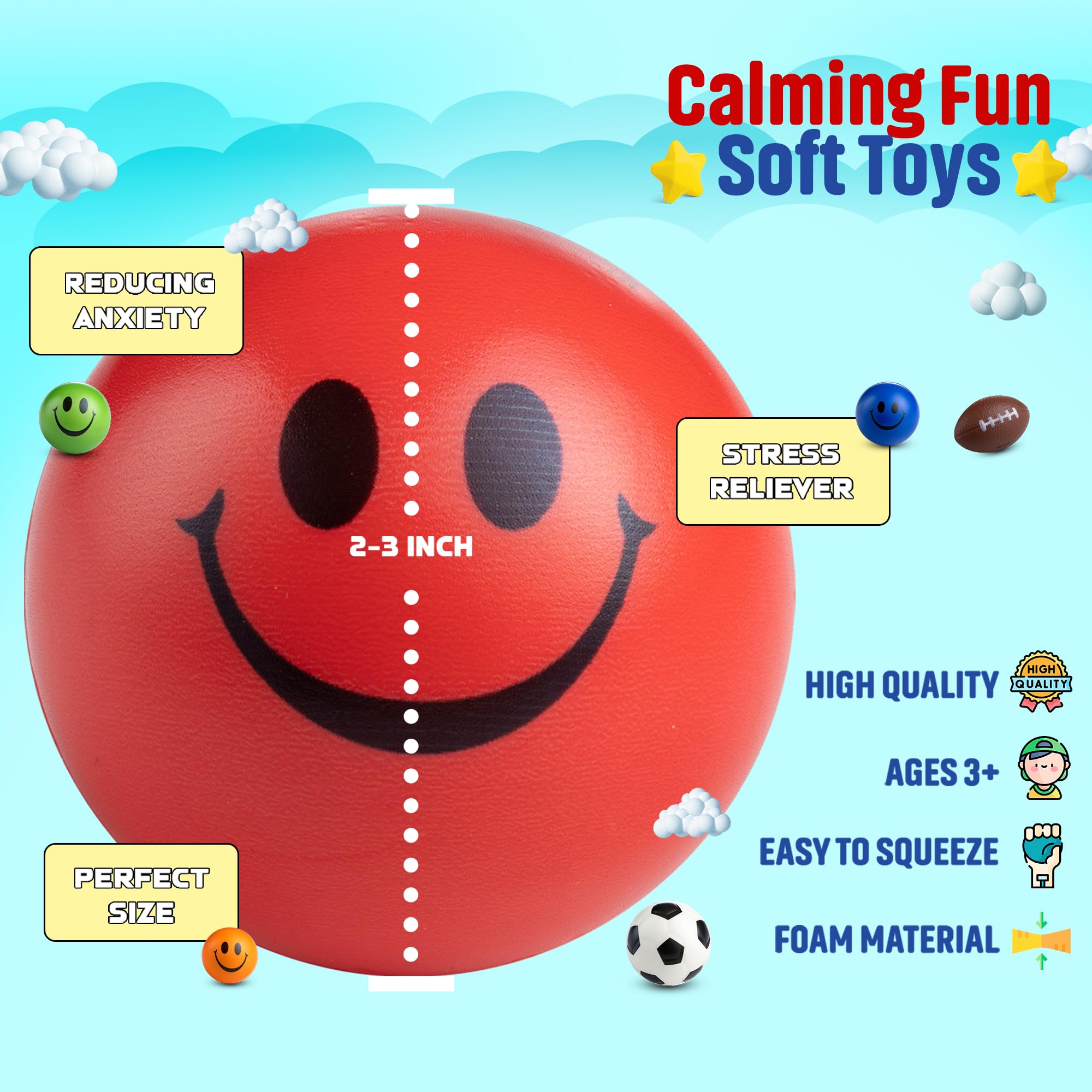 Bedwina stress balls make easy goody bag stuffers for birthdays