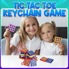 Bedwina travel-friendly tic tac toe keychain game, ideal for car trips.