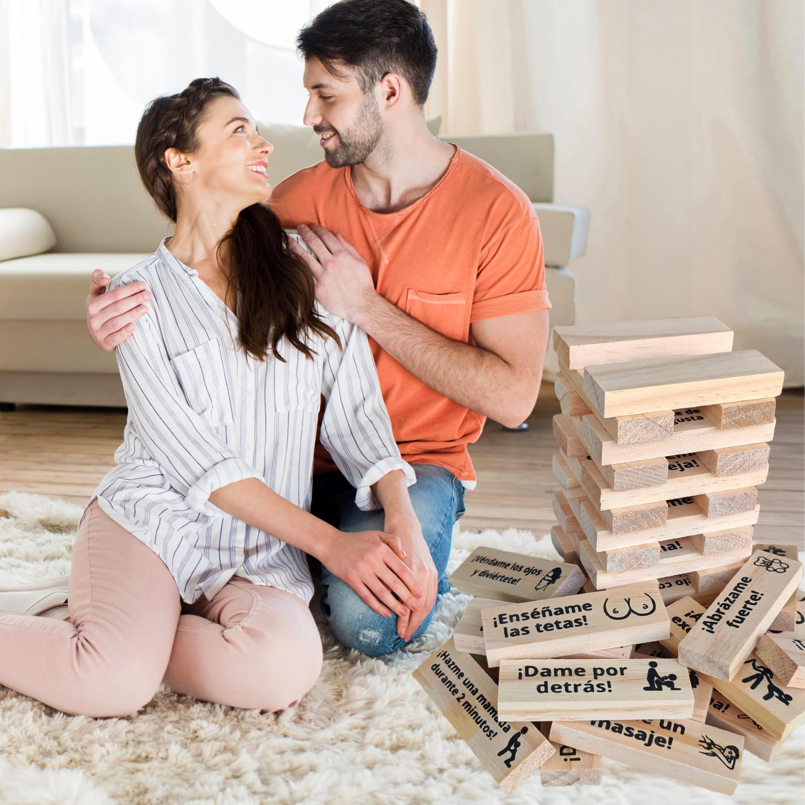 Beecotox stacking blocks for couples—engaging challenge that adds laughter and connection.