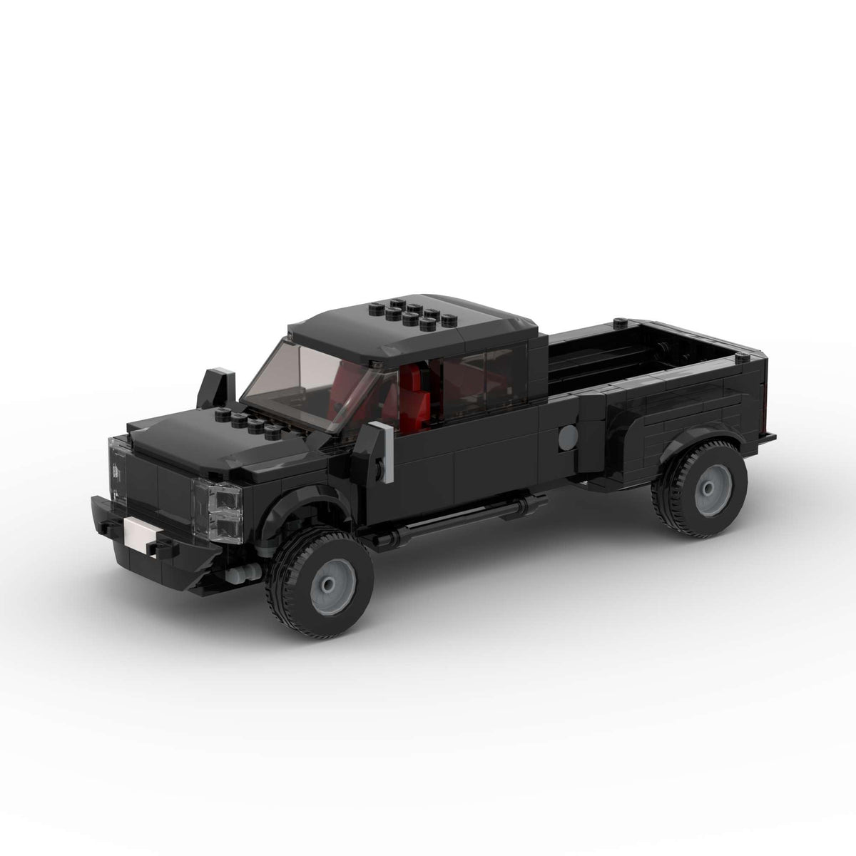 BeeEtMoc Truck MOC Racing Car front view shows rugged off-road styling for display and play