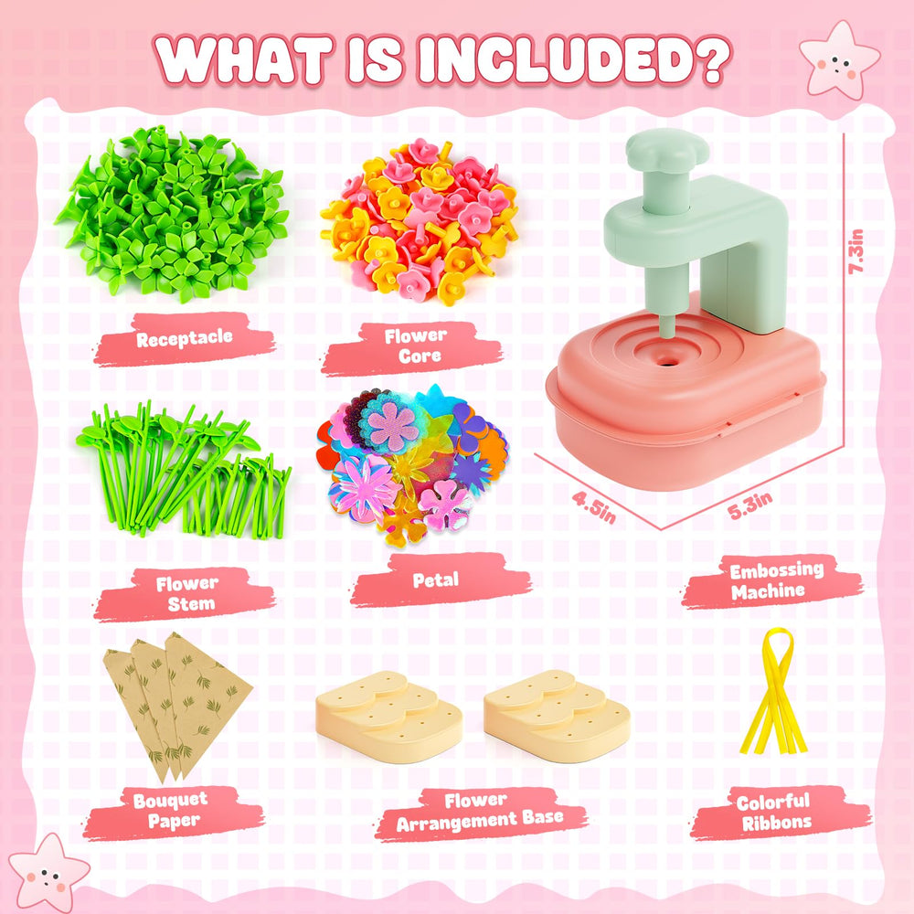 Beefunni Flower Bouquet Craft Kit is a delightful gift idea for celebrations and learning moments