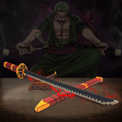 Beego Anime Yamato sword cosplay prop highlights character accuracy.