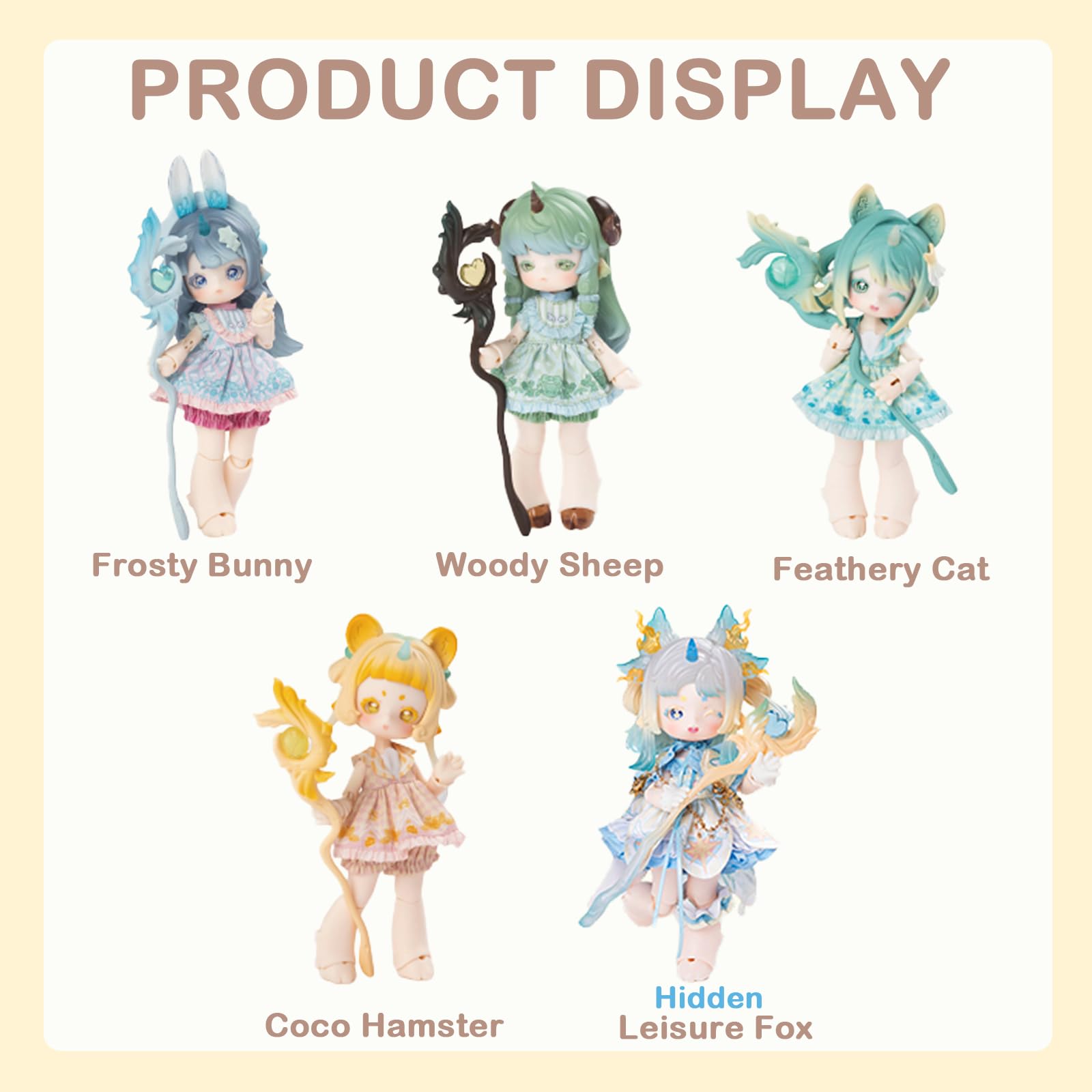 BEEMAI Antu Cute Beast box unboxing moment, creates excitement and anticipation.