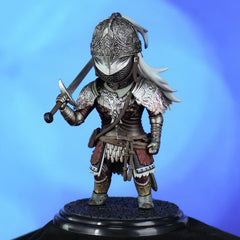 BEEMAI Firelink Eldring Series 1 figure side view, smooth finish.