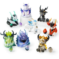 BEEMAI Mythical Beasts Loong Series figure ready for display and collection.