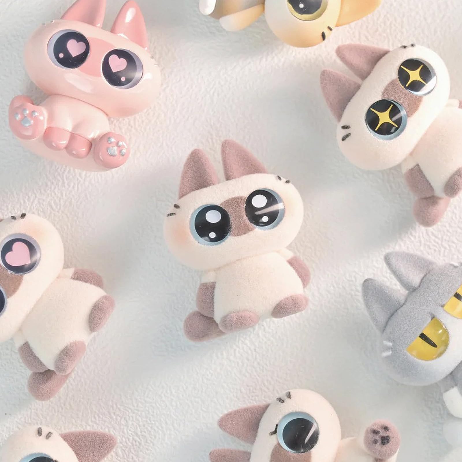 1.6-inch BEEMAI Nobeko Azukisan figures showcase precise detailing