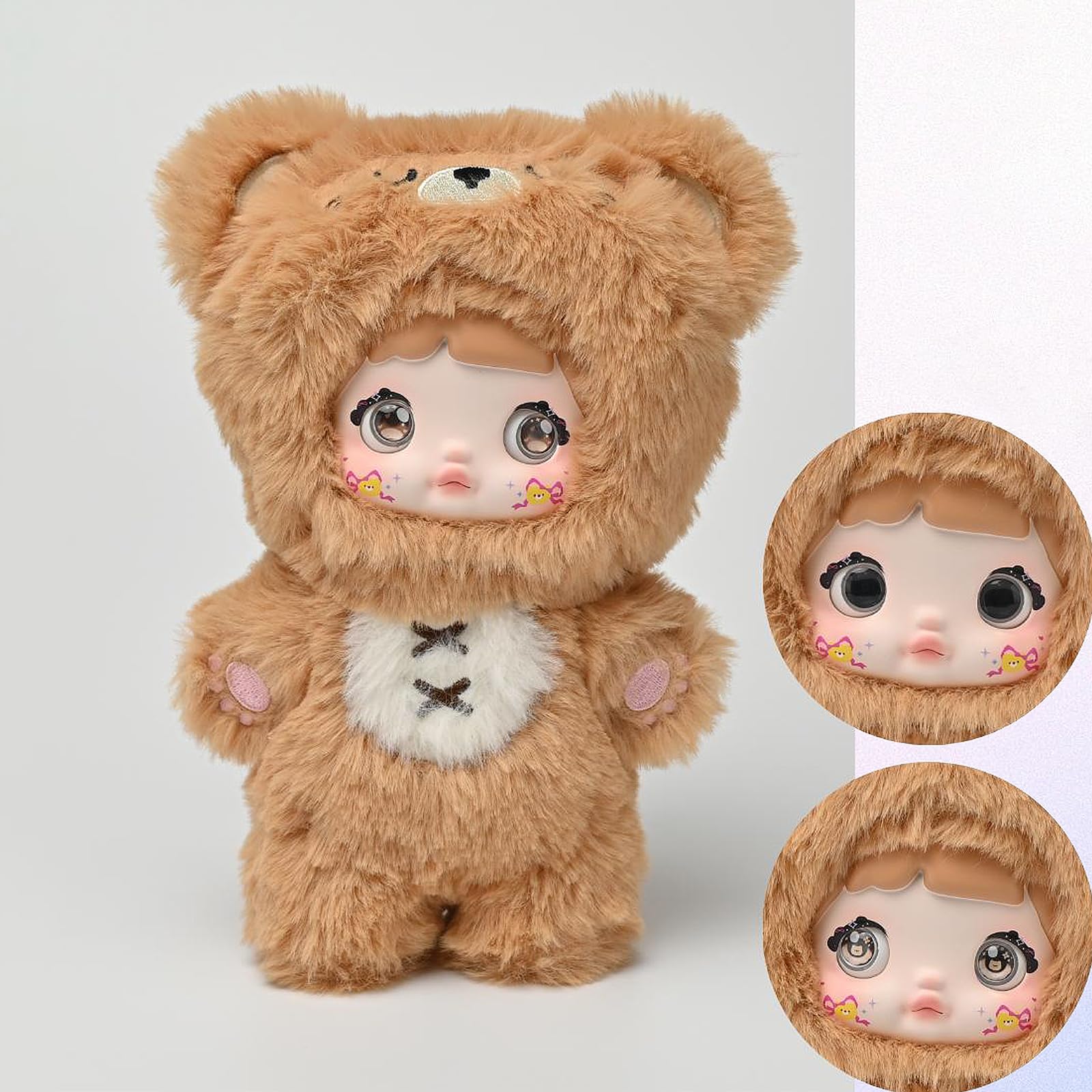 BEEMAI Nommi regular figure highlight, 7.1-inch plush charm for display.