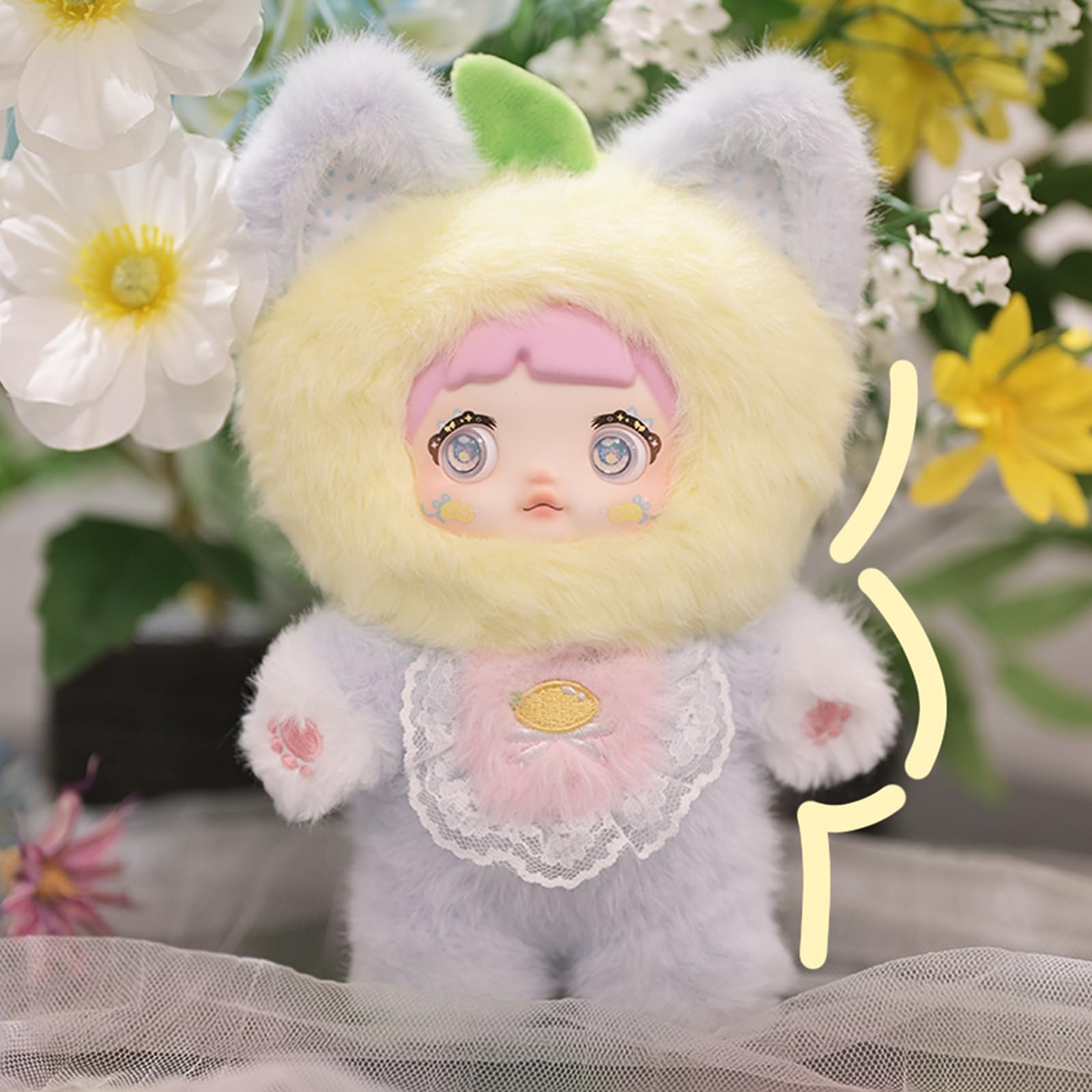 BEEMAI Nommi plush uses ABS and polyester material for soft touch and durability