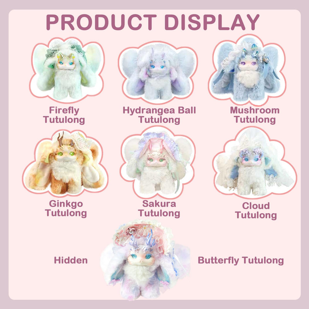 BEEMAI Tutulong forest tea party plush figure 2 with movable limbs for posing