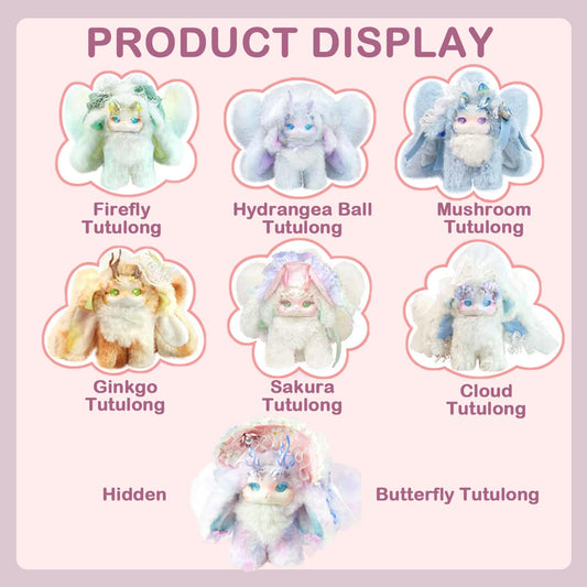 BEEMAI Tutulong forest tea party plush figure 2 with movable limbs for posing