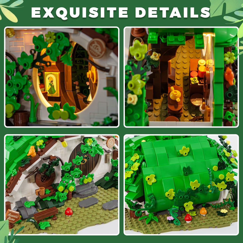 BeepZipp movie theme building set side panel open revealing interior