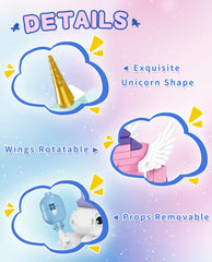 BeepZipp Unicorn Paradise Aurora Whisper figure sparks calm, magical roleplay moments.