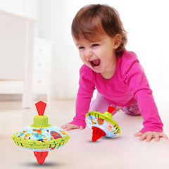 Beeqoo Fun Farm top shows colorful farm patterns to capture kids' attention