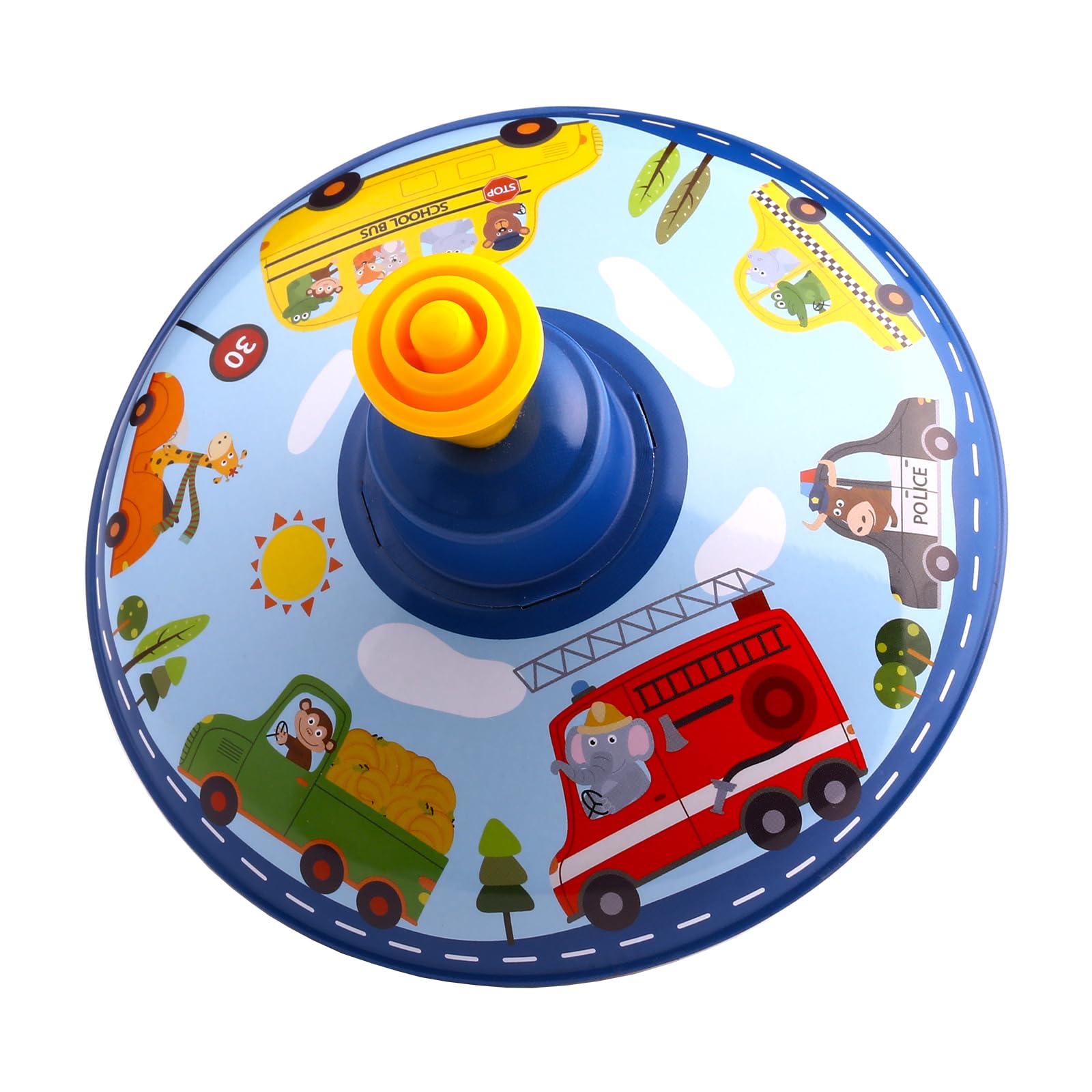 Beeqoo spin top supports sensory play and focus
