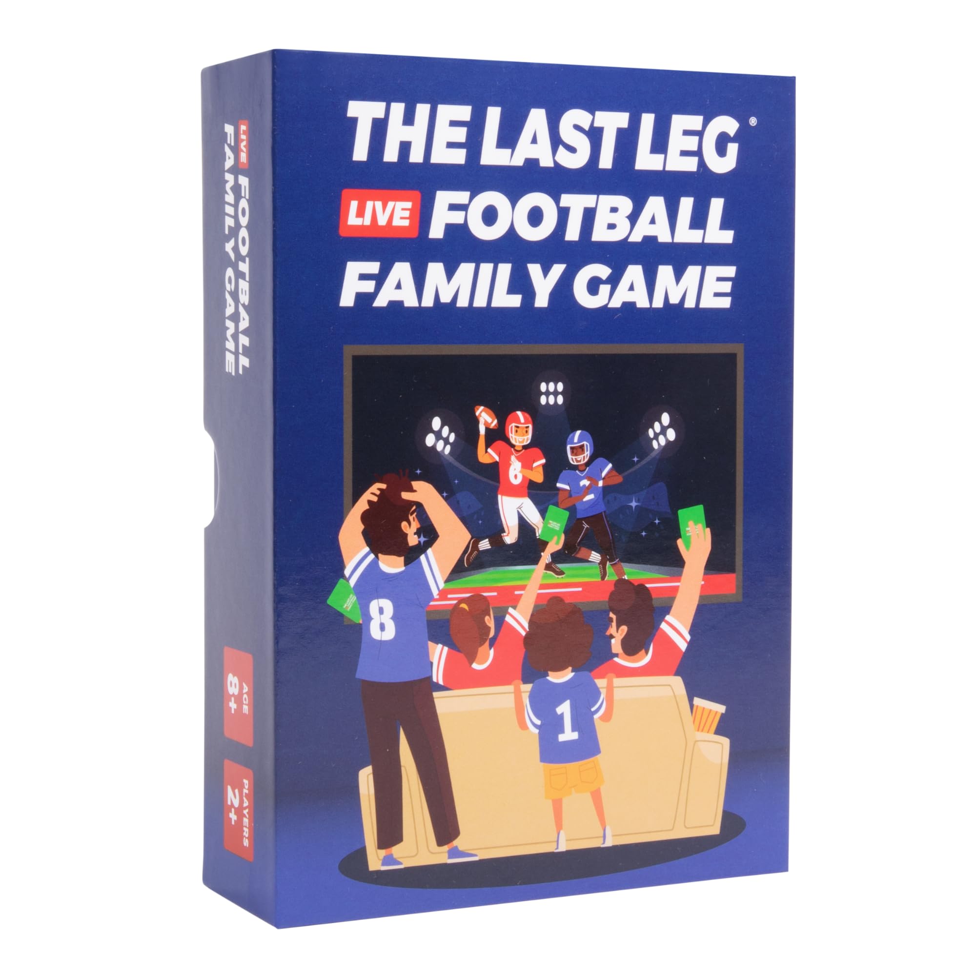 Beer Pressure The Last Leg live football action keeps the family engaged during game night.