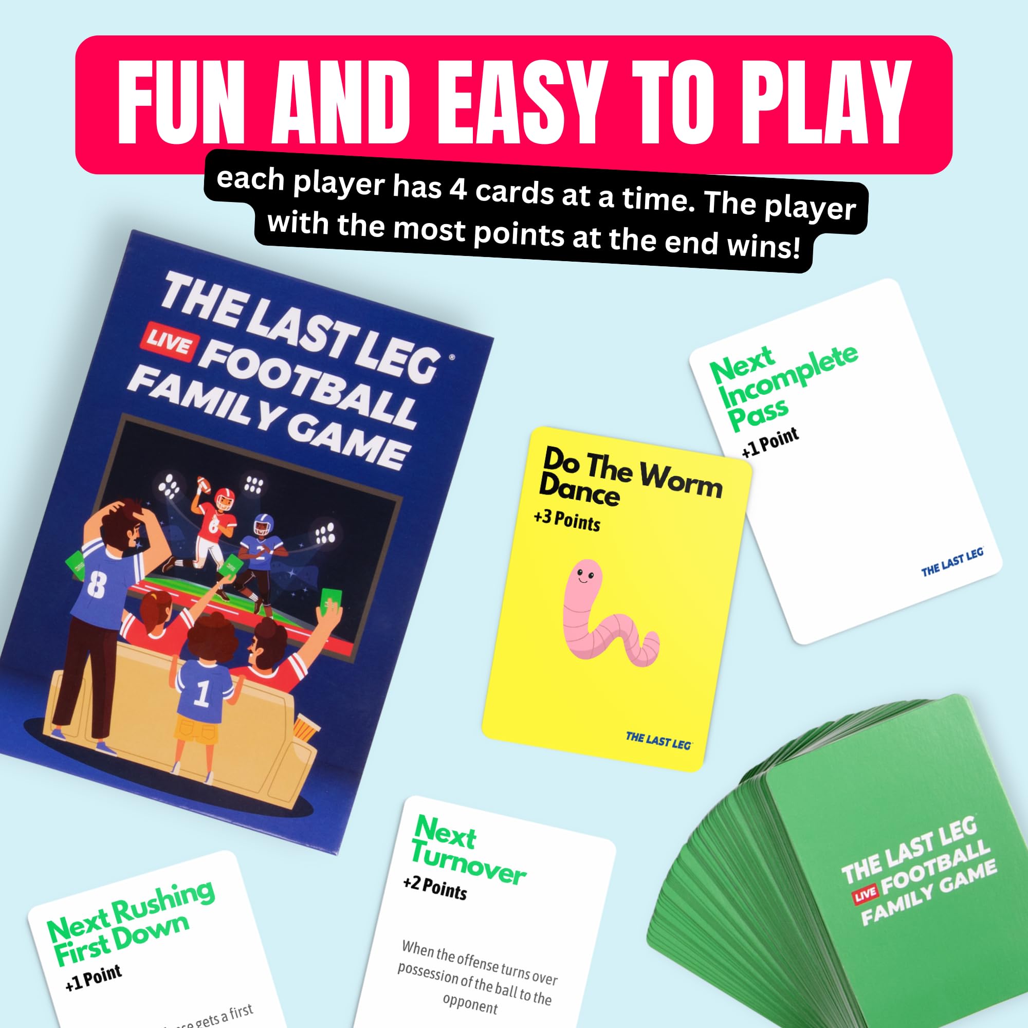 Beer Pressure The Last Leg party-ready setup ideal for pre-games and game nights.