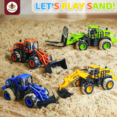 Beestech bulldozer toy with vibrant finish ideal for sandbox adventures.