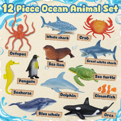 Beetots Ocean shark figure introduces adventurous sea narratives and imaginative play.