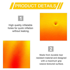 Beetwo four square ball showing grip-textured surface for secure handling