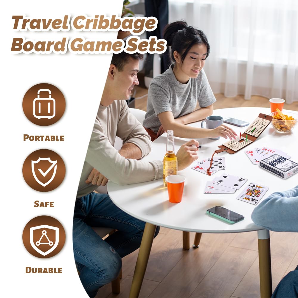 BEHEGTYE standard playing cards included for quick setup