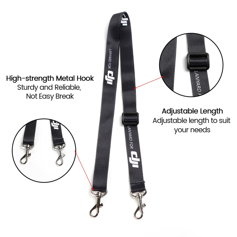 BEHORSE lanyard with metal clasp secures the controller to prevent drops