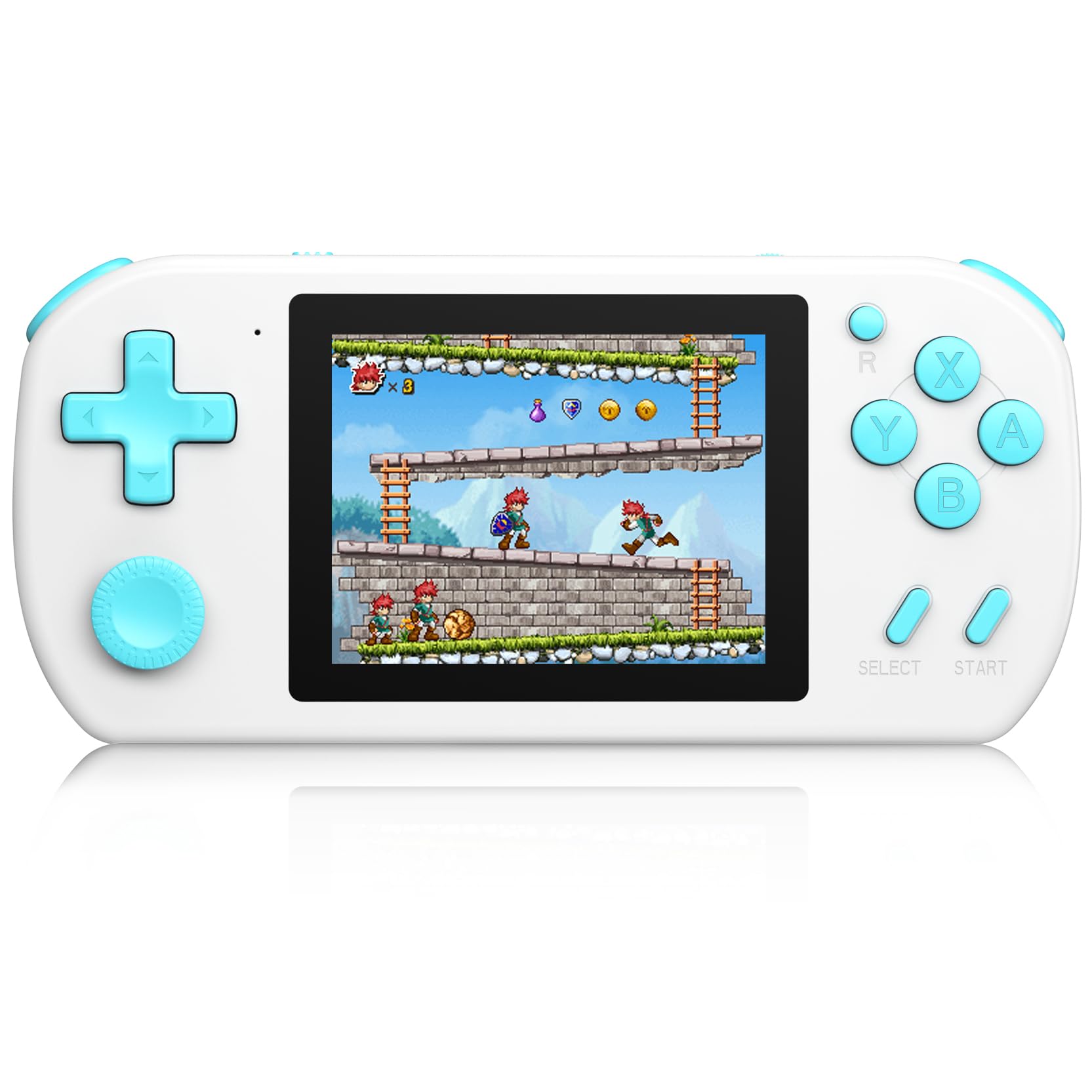 Beico handheld arcade with 268 classic games for family fun
