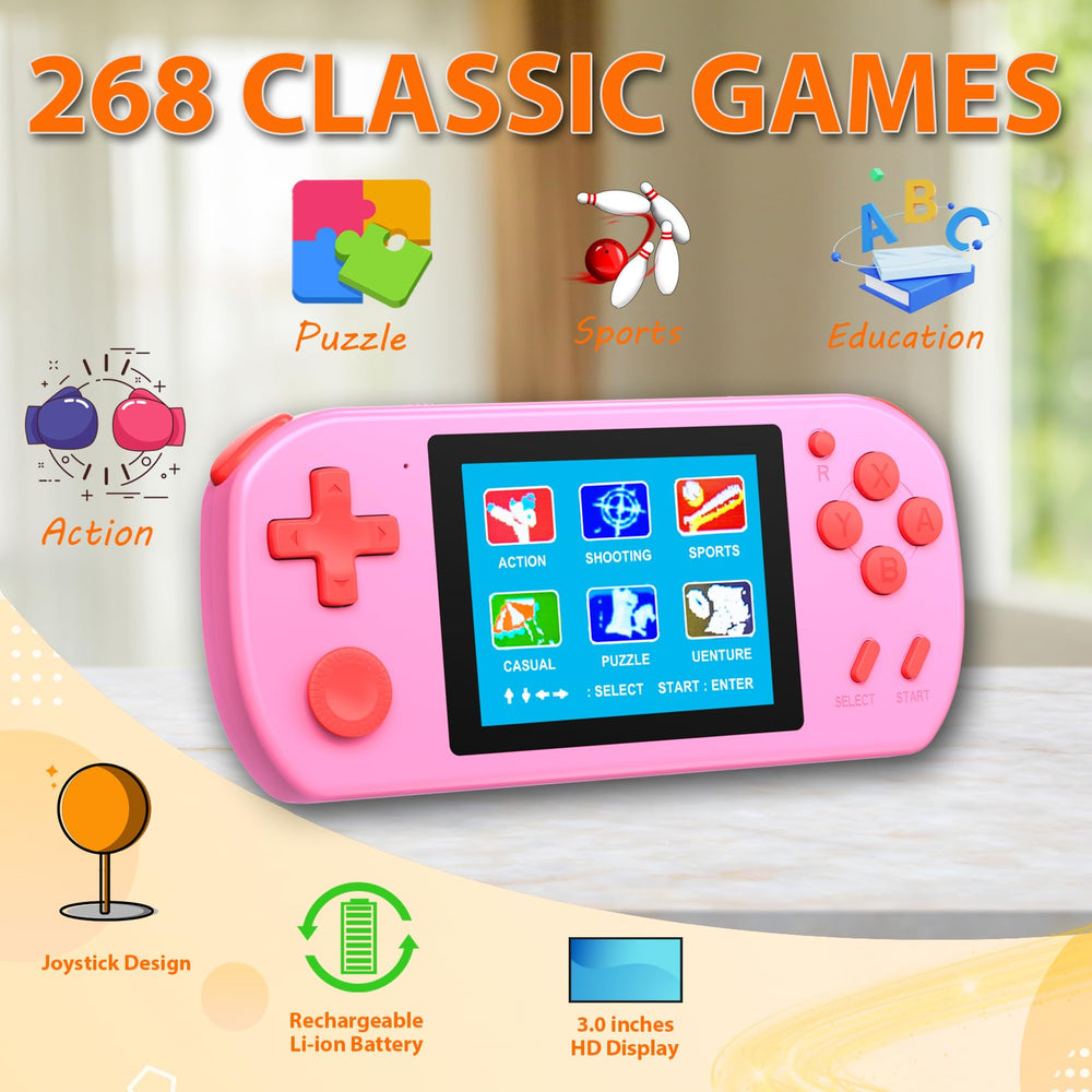 Beico handheld arcade joystick control offers comfortable grip for precise gameplay on the go.