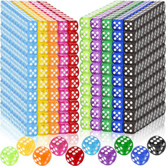 Beieverluck 300-piece colored dice set for versatile gaming sessions.