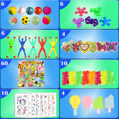 Beilunt slap bracelets colorful, ideal party favors for kids.