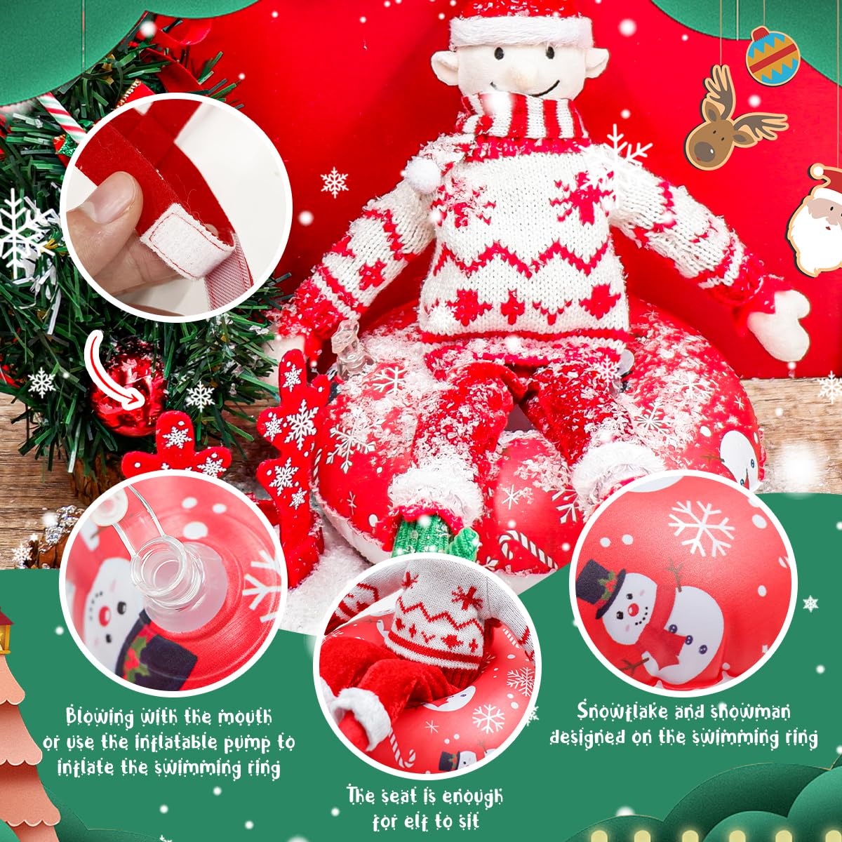BEIREG reindeer props spark imaginative elf storytelling