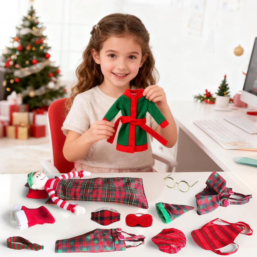 BEIREG glasses accessory for dolls, adds character to festive scenes.