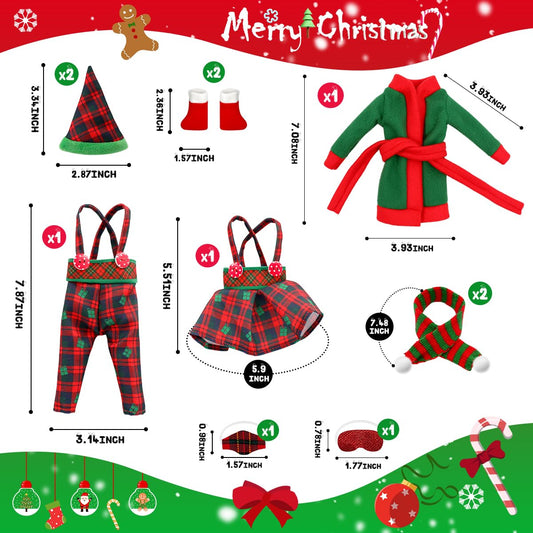 BEIREG sleeping bag for dolls in plaid, perfect for bedtime role-play.