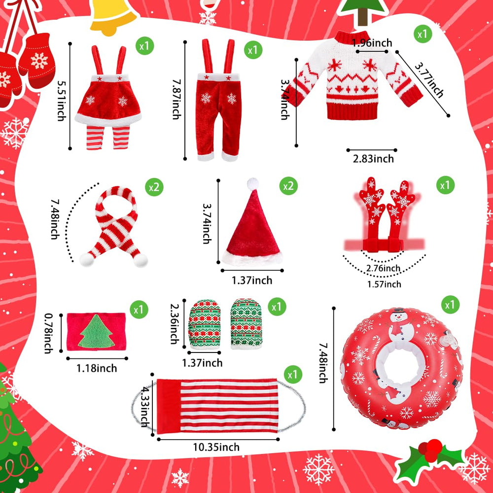 BEIREG elf sweater for cozy holiday doll scenes