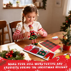 BEIREG Christmas doll kit eye mask suits cozy bedtime dioramas and playful disguise.
