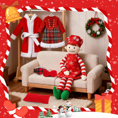 BEIREG elf boots paired with outfits for festive dressing