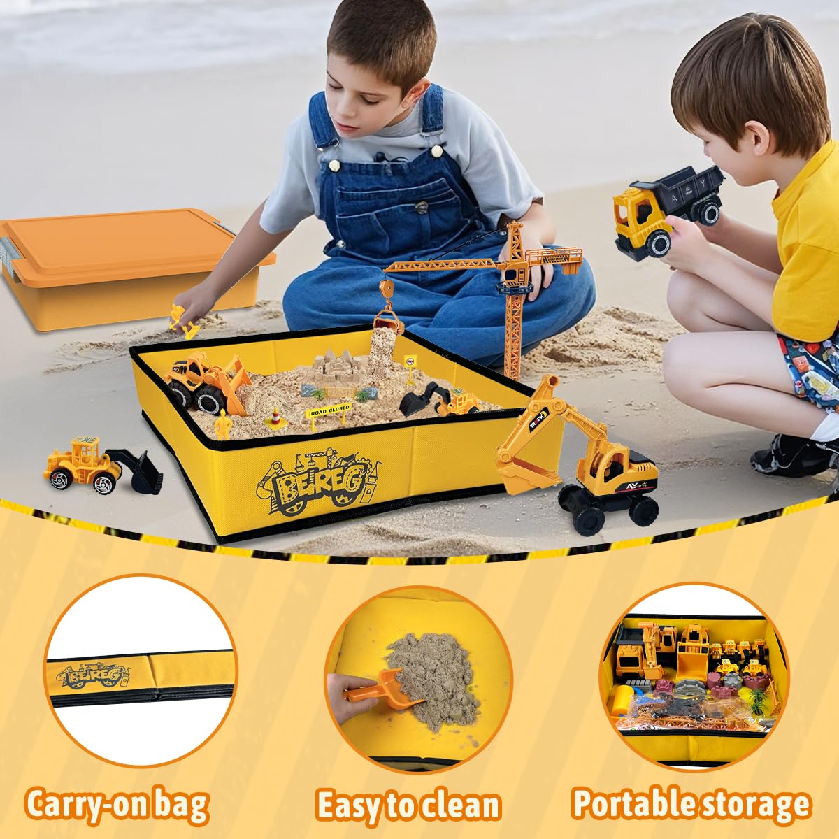 BEIREG construction cranes spark engineering-inspired building fun