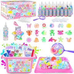 BEIREG Magic Squishy Elf Water Kit assembly scene promotes DIY creativity