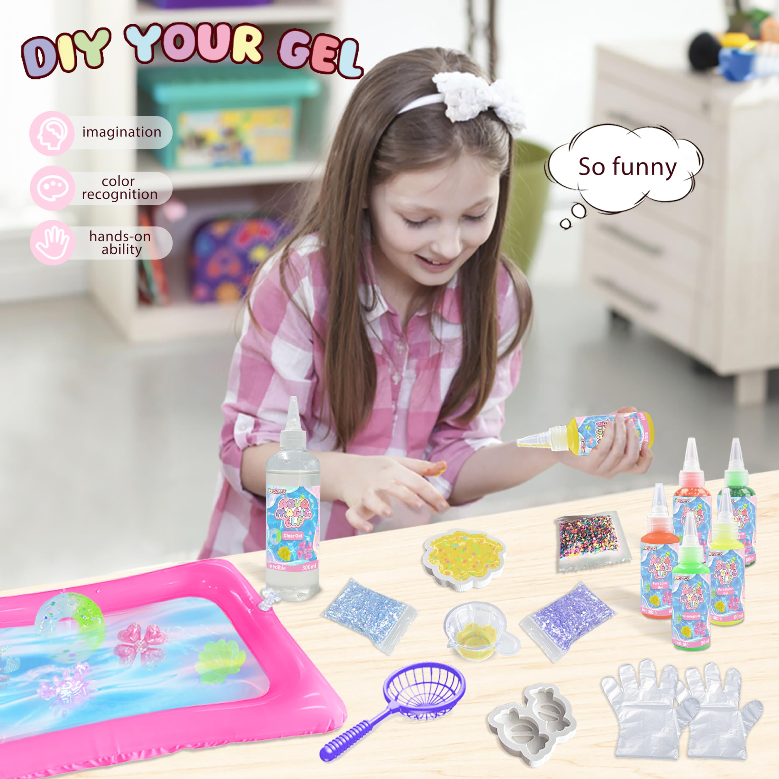 BEIREG Magic Squishy Elf Water Kit safety with non-toxic materials