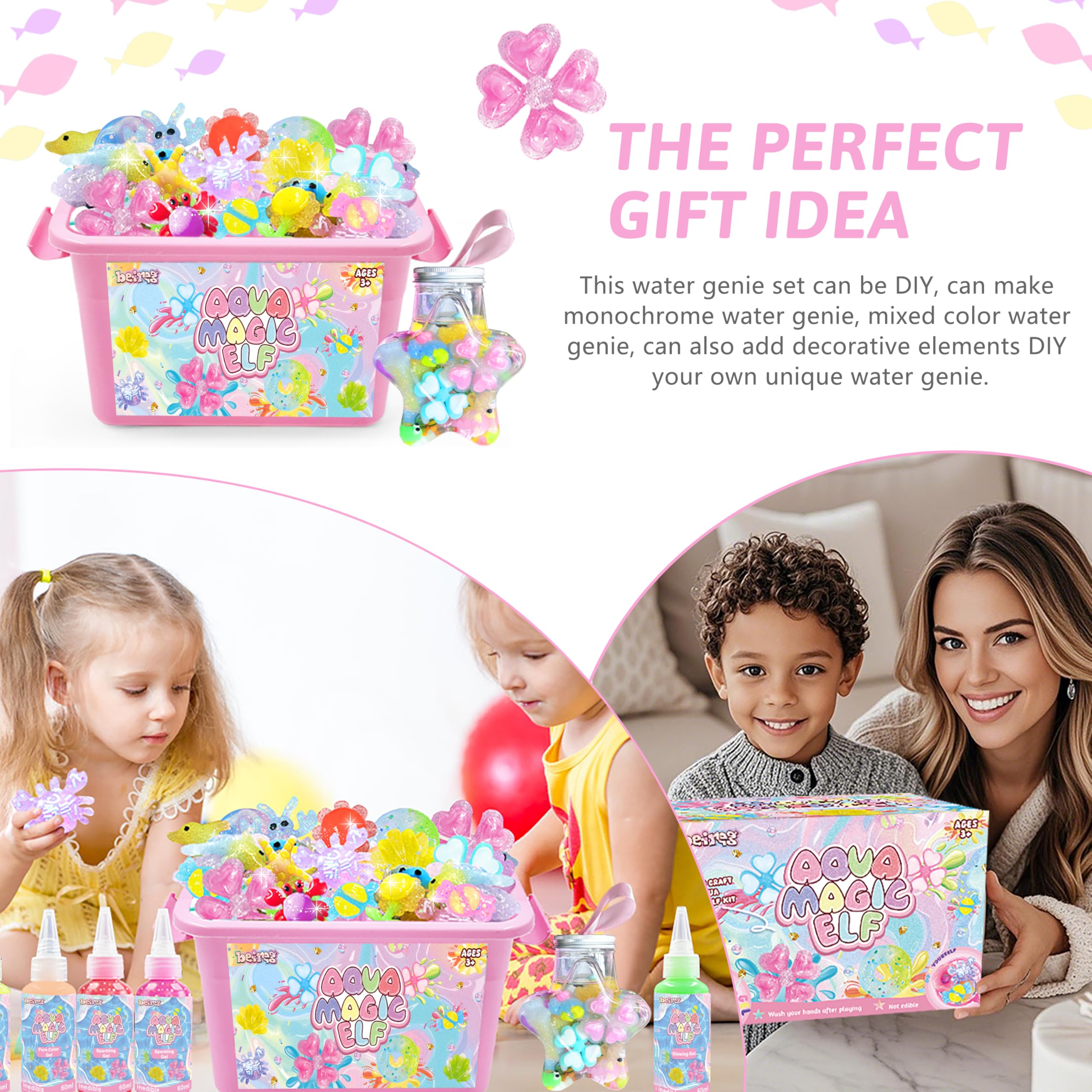 BEIREG Magic Squishy Elf Water Kit party fun for family play