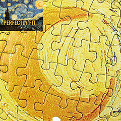 BEIWO Starry Night art detail highlighting brushwork and mood.