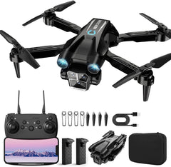 BeiyoQSZ drone 1080p camera with adjustable view for sharp aerial photos