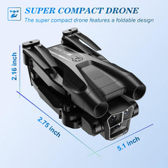 BeiyoQSZ beginner friendly drone with one key takeoff and simple controls